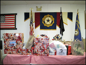 Route 66 Cruisers Food Drive for American Legion